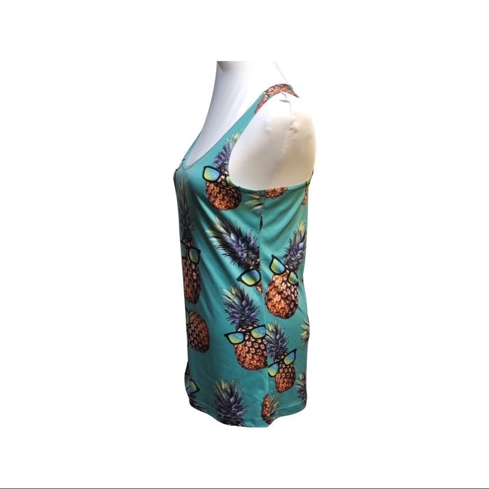 Pineapple Racerback Tank Top - Picture 2 of 4